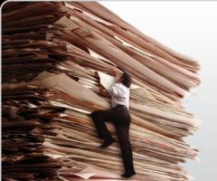 किसी संगठन में लेखांकन दस्तावेजों के लिए भंडारण अवधि