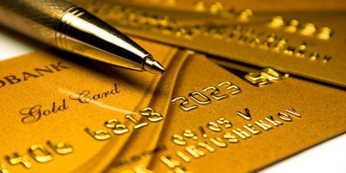 Sberbank arany hitelkártya: mi az